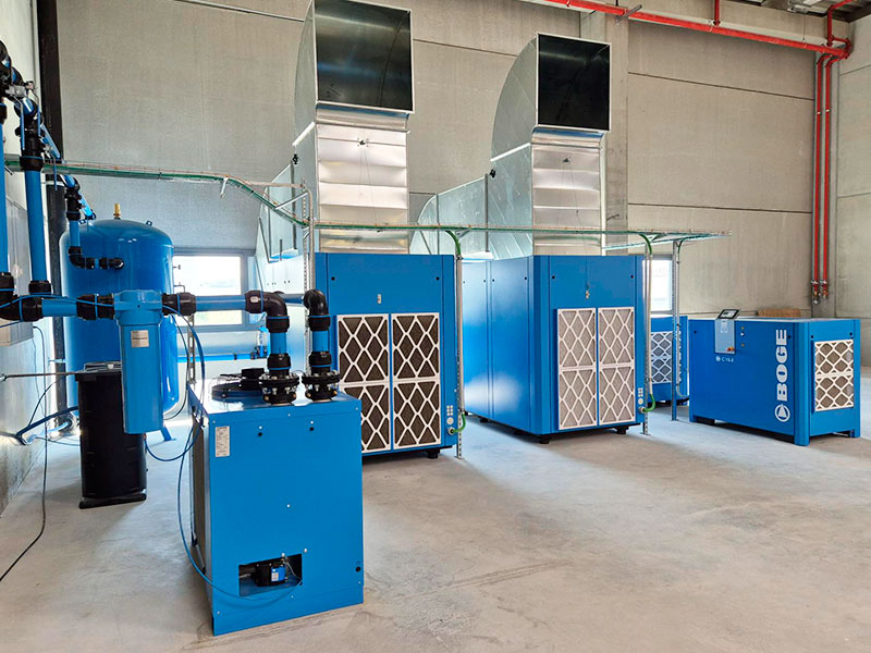 proyectos de instalaciones de aire comprimido | COEMAT Mataró