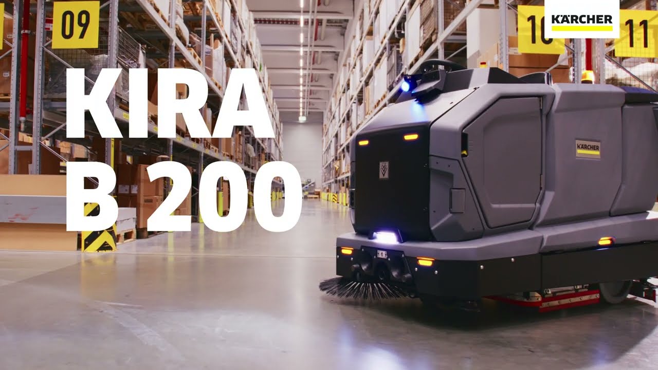 Kärcher KIRA B 200 Robot limpieza industrial logística | COEMAT